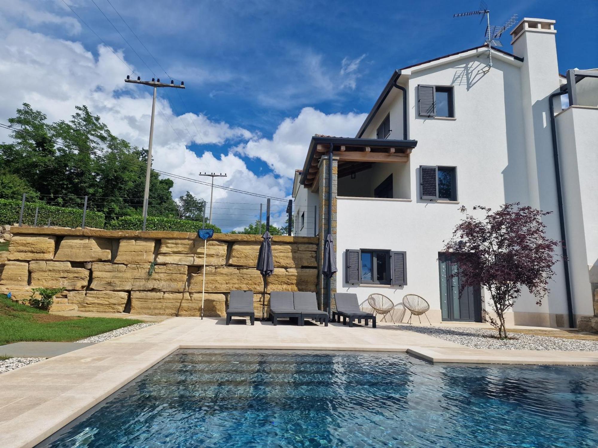 Rokvilla Motovun Exteriör bild